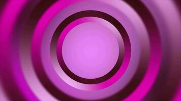 animado 3d rosado color circular elemento giratorio antecedentes video