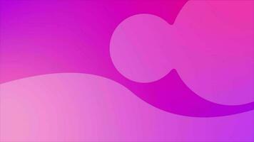 Animated Modern purple and pink gradient abstract background video