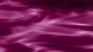 Animated pink modern glossy and silky wavy pattern background video