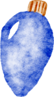 aquarell weihnachtskugel png