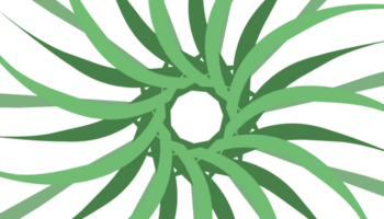 ilustração do a abstrato fundo dentro tons do verde png