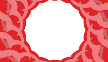 Illustration of a unique red pattern abstract background png