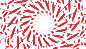 illustrazione di un' unico rosso modello astratto sfondo png