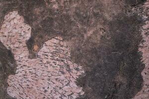 Old stone wall texture. Abstract background for design. Toned photo