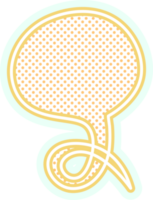 bubble speech label png