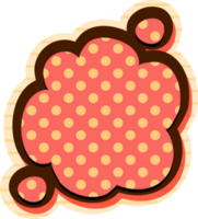 bubble speech label png