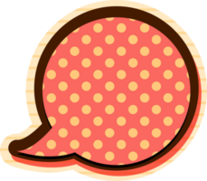 bubble speech label png