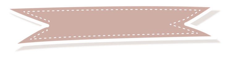 ribbon shape banner png