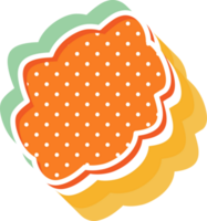 bubble speech label png