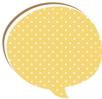 bubble speech label png