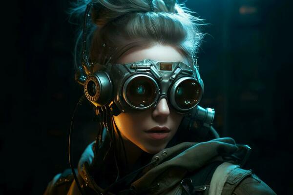 2+ Thousand Cyberpunk Girl Royalty-Free Images, Stock Photos