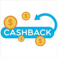 Cashback, money back icon vector illustration symbol