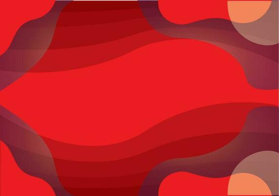 Vibrant Abstract Colorful Horizontal Banner Background