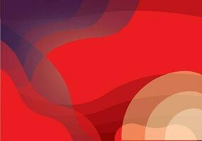 Vibrant Abstract Colorful Horizontal Banner Background vector