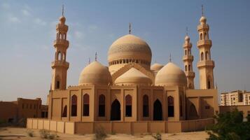 Islamic Mosque Eid al Adha the Feast of Sacrifice photo