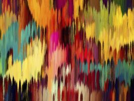 Colorful background abstract brush line photo