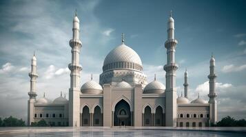 Islamic Mosque Eid al Adha the Feast of Sacrifice photo