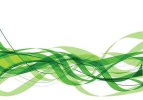 Abstract green triangle background, vector