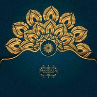 Vector luxury mandala decorative ethnic element