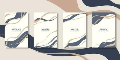 Elegant luxury poster social media stories template. Minimalist background template with copy space for text and images design by abstract elegant shapes vector