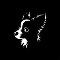 perro - minimalista y plano logo - vector ilustración