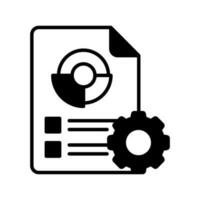 Trendy icon of data management in editable style, data analysis vector