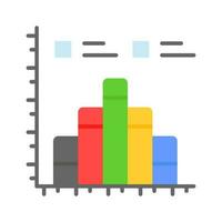 Carefully crafted vector of bar chart, bar graph icon in trendy style