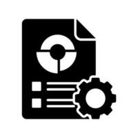 Trendy icon of data management in editable style, data analysis vector