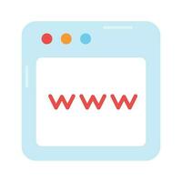 un icono de web habla a en moderno estilo aislado en blanco antecedentes vector
