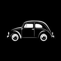 Car, Minimalist and Simple Silhouette - Vector illustration