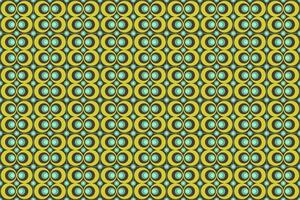 Geometric retro style pattern background design vector