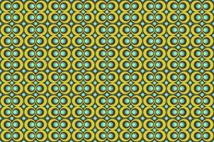 Geometric retro style pattern background design vector