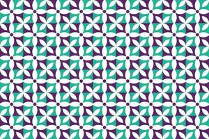 Abstract background pattern geometric flower background vector