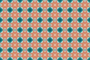 Ceramic tile geometric pattern design background-1 vector