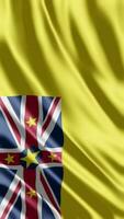 golvend vlag van niue golvend vlag vrij video