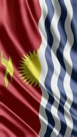 agitant drapeau de Kiribati agitant drapeau gratuit vidéo video