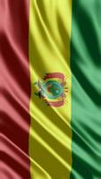 agitando bandiera di Bolivia agitando bandiera gratuito video