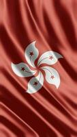 agitant drapeau de Hong Kong agitant drapeau gratuit vidéo video