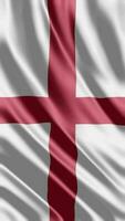 golvend vlag van Engeland golvend vlag vrij video