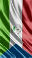 winken Flagge von äquatorial winken Flagge kostenlos Video