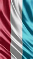 ondulación bandera de luksemburgo ondulación bandera gratis vídeo video