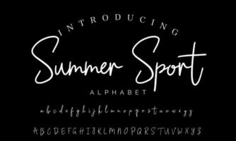 Best Alphabet Birdsong Amazing Script Signature Logotype Font lettering handwritten vector