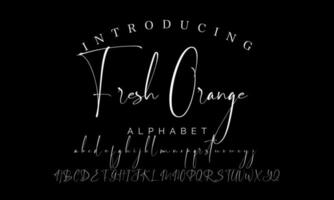 Best Alphabet Birdsong Amazing Script Signature Logotype Font lettering handwritten vector