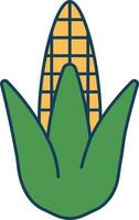 Vector Illustration Of Corn.