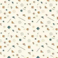 Seamless Geometric Pattern Background. vector