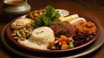 Arab dish aesthetic photo