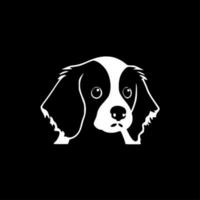 Dog - Black and White Isolated Icon - Vector illustration