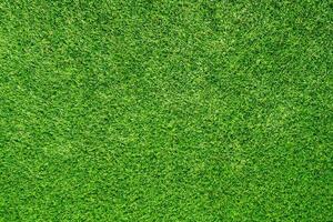 Artificial grass field meadow green. Top View Texture. photo