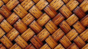 A close up of a woven pattern. photo