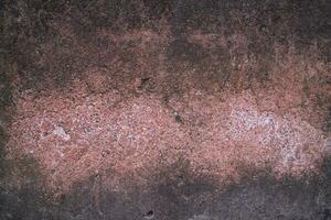 Texture of old rustic wall covered with brown stucco. Abstract background for design photo